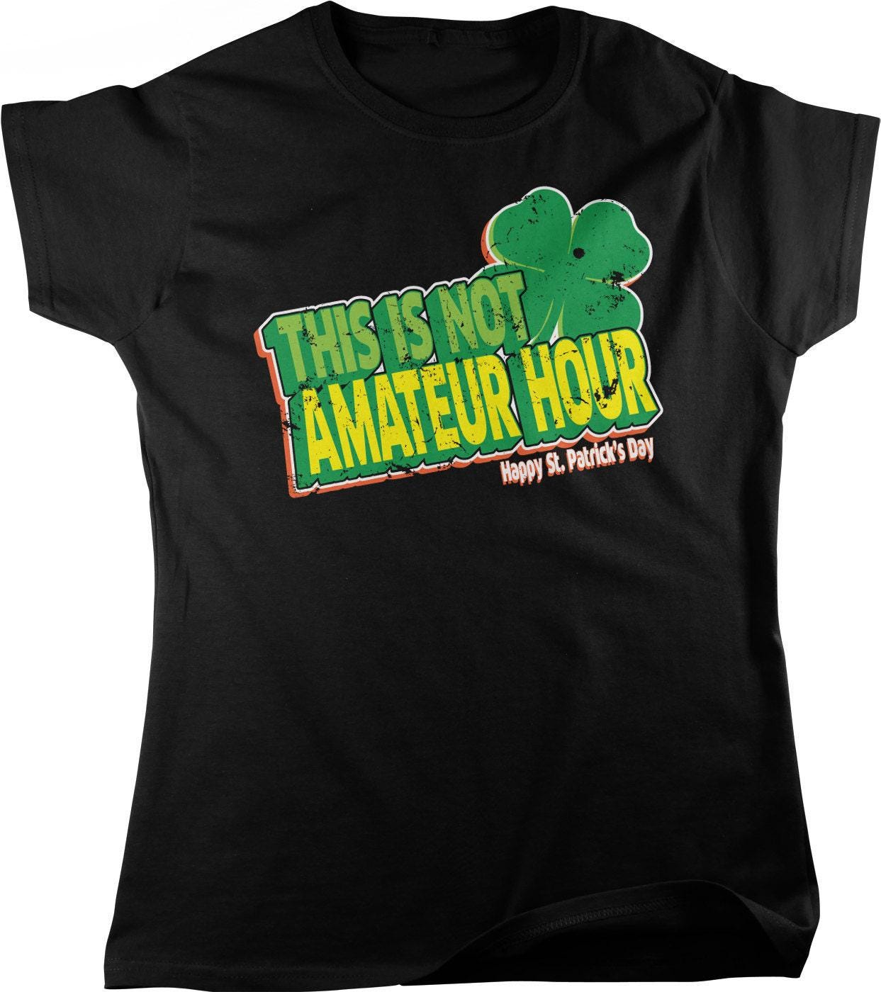 St Patrick's Day T-Shirt - Funny Shamrock Clover Tee | Irish Luck Shirt