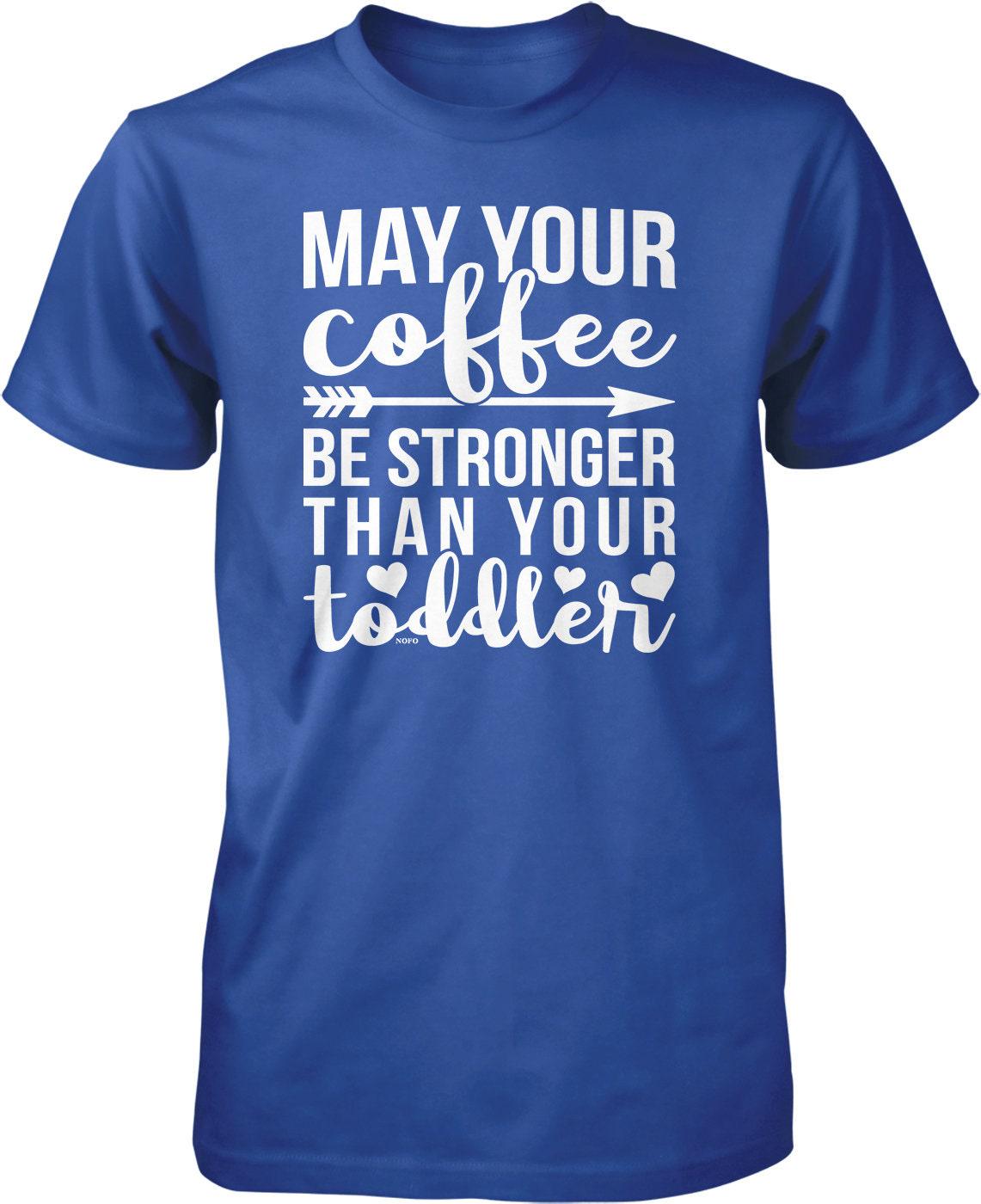 Men's Coffee T-Shirt - Funny Mom and Dad Shirt | Durable Pre Shrunk Cotton Tee