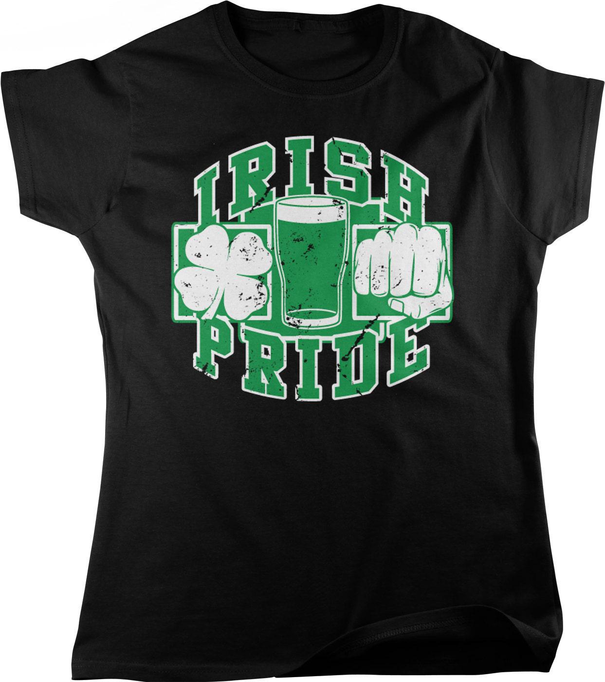 St Patricks Day T-Shirt - Irish Clover Shirt | Women’s Full Cut Tee