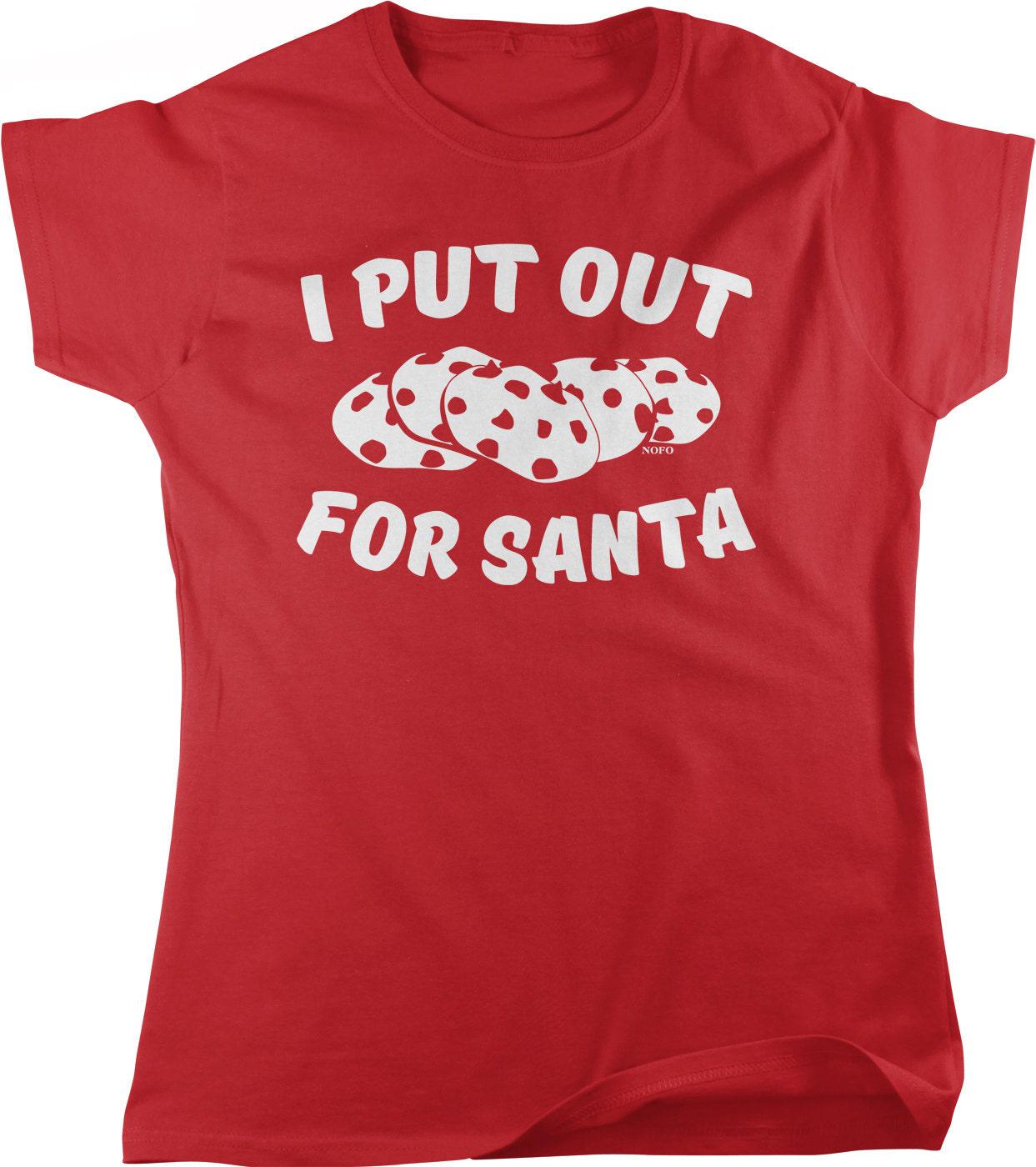 Women's Christmas T-Shirt - Funny Holiday Party Shirt | Soft Cotton Fabric, Relaxed Fit