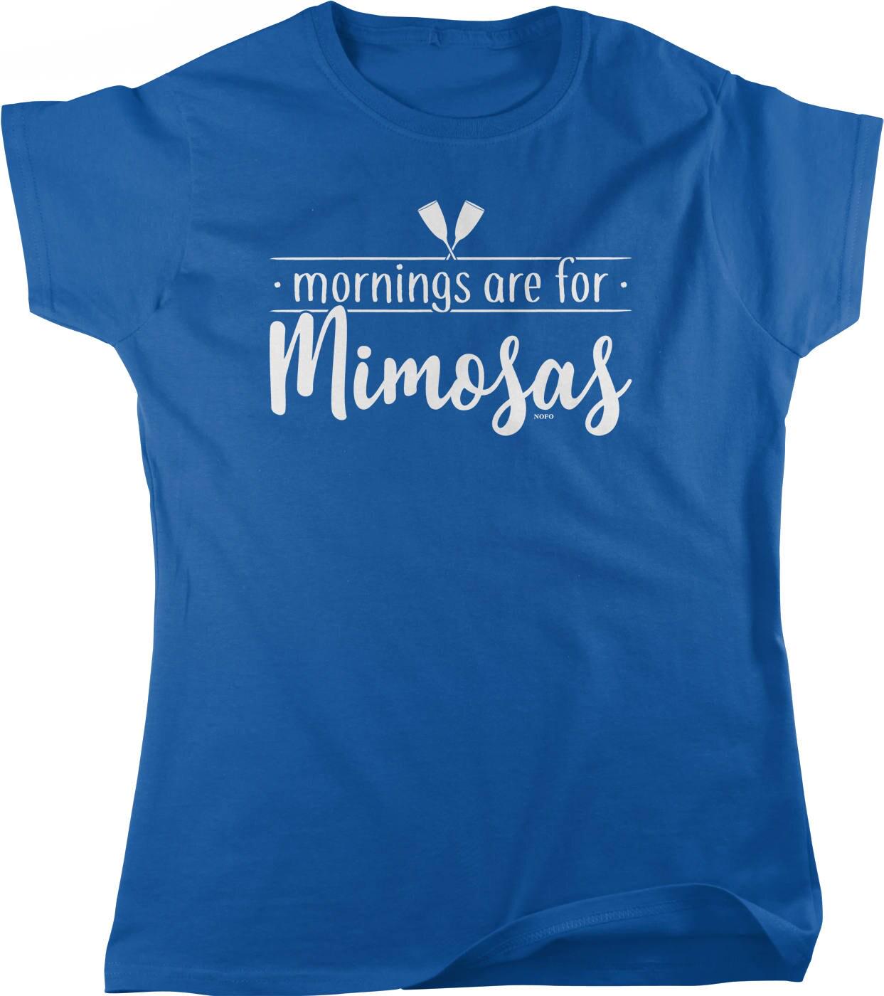 Women's Mimosa T-Shirt – Casual Brunch Tee With Soft Cotton & Relaxed Fit