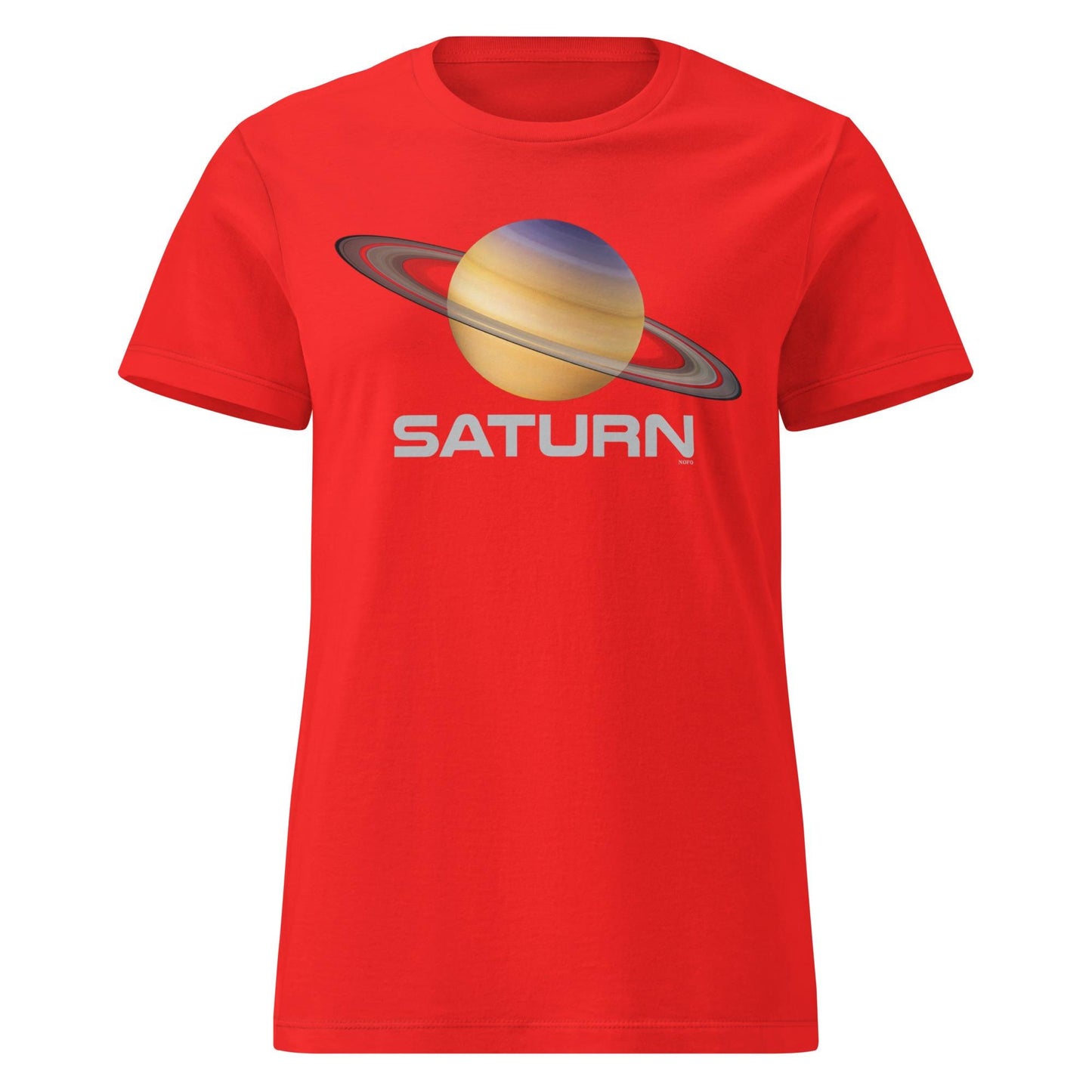 Planet Saturn Women’s basic softstyle t-shirt
