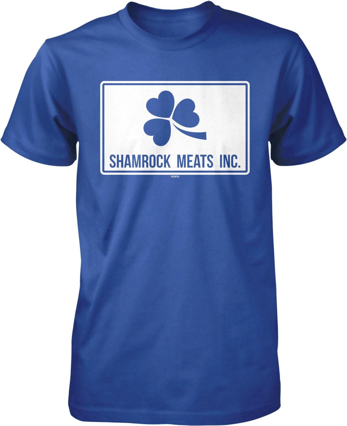 Men's T-Shirt | Shamrock Meats Inc Durable Philly Culture Shirt - Cotton Tee