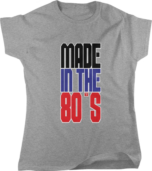 80s Birthday T-Shirt – Vintage Women's Tee | Pre Shrunk Cotton, Full Cut Fit