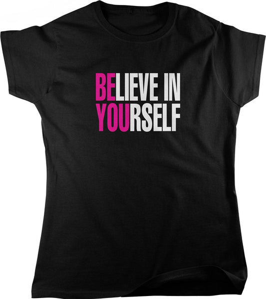 Women's Motivational T-Shirt - Full Cut Fit Tee With Soft Pre-Shrunk Cotton