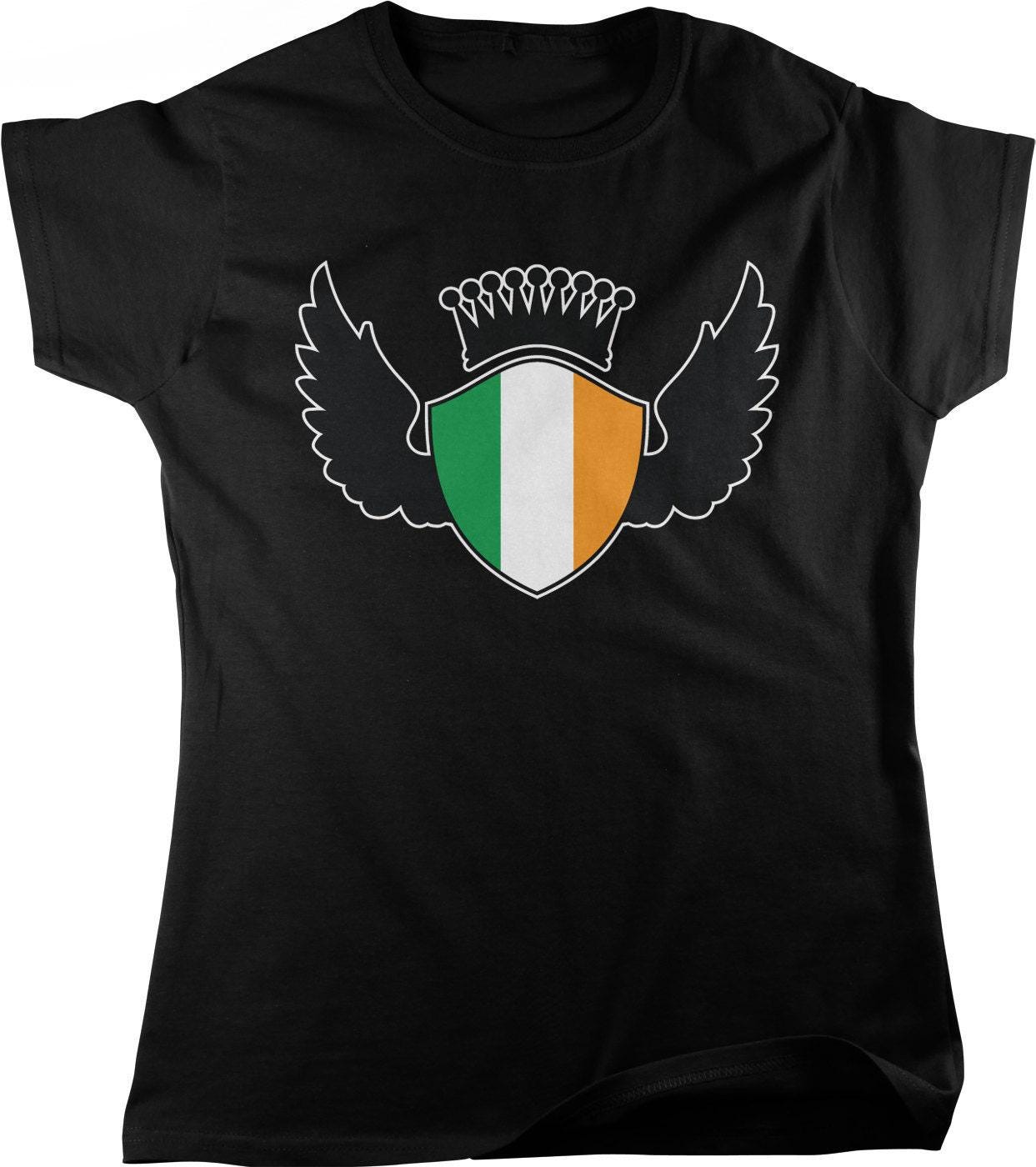Irish Shield Tee - St Patricks Day Shirt | Womens Casual Tee | Celtic Design