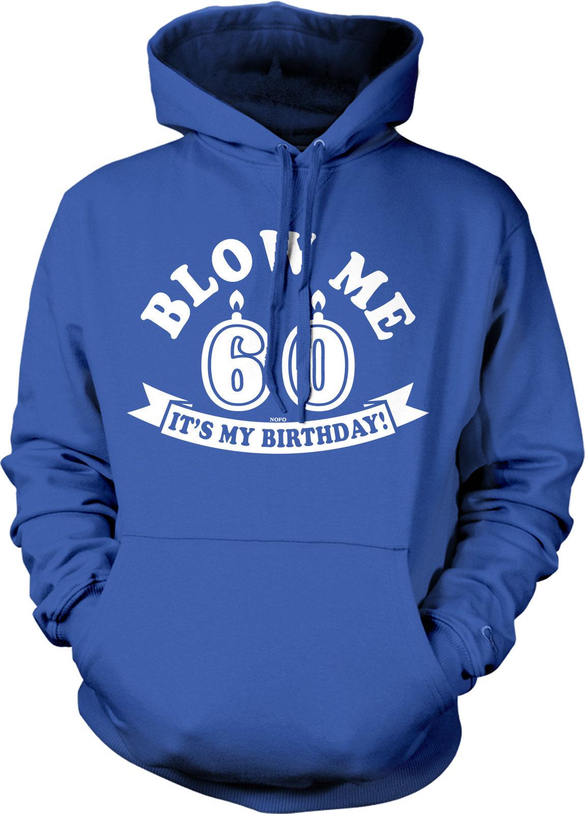 60th Birthday Sweatshirt – Vintage Style Hoodie With Double Ply Hood & Pouch Pocket