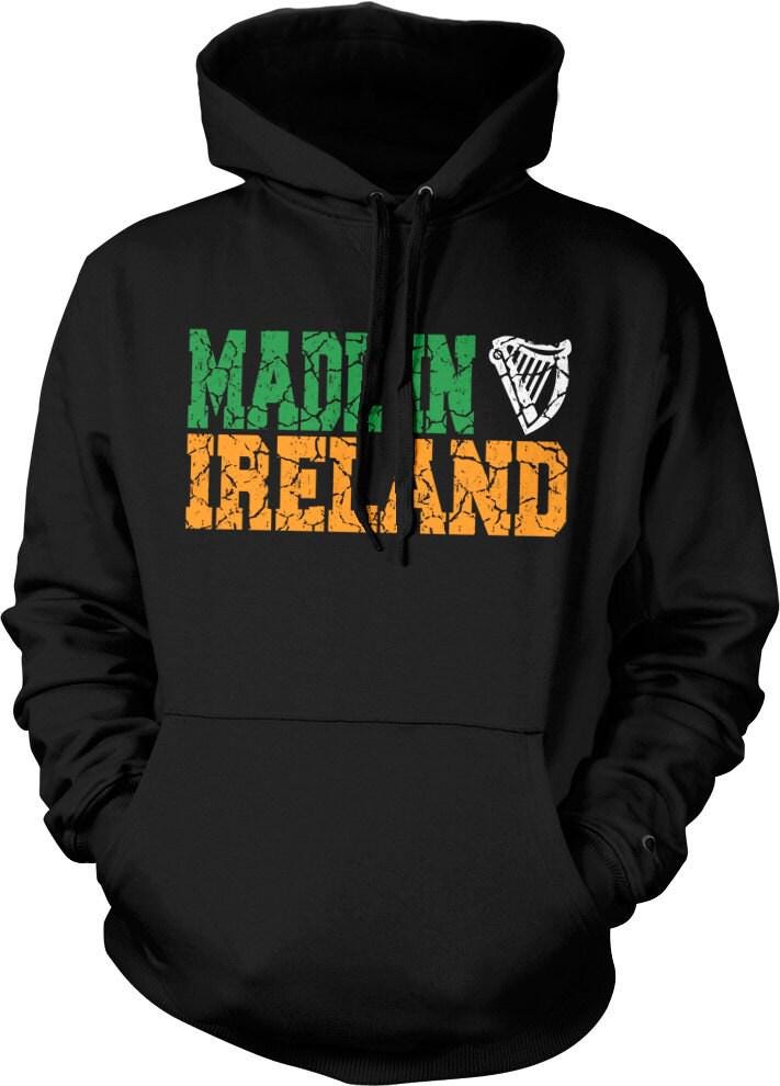 Irish Pride Sweatshirt – Lucky Shamrock Hoodie | Unisex Soft Cotton Blend