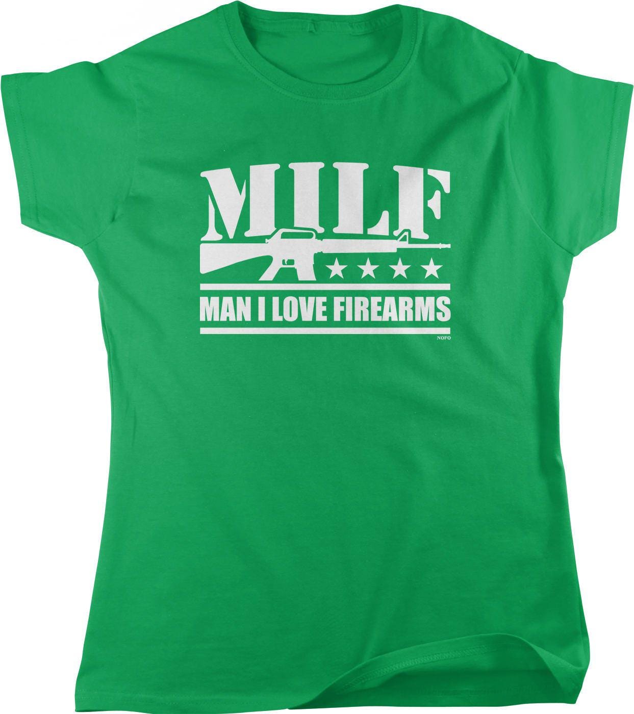 Women's Firearms T-Shirt – Full Cut Cotton Blend Shirt | Comfortable Casual Tee