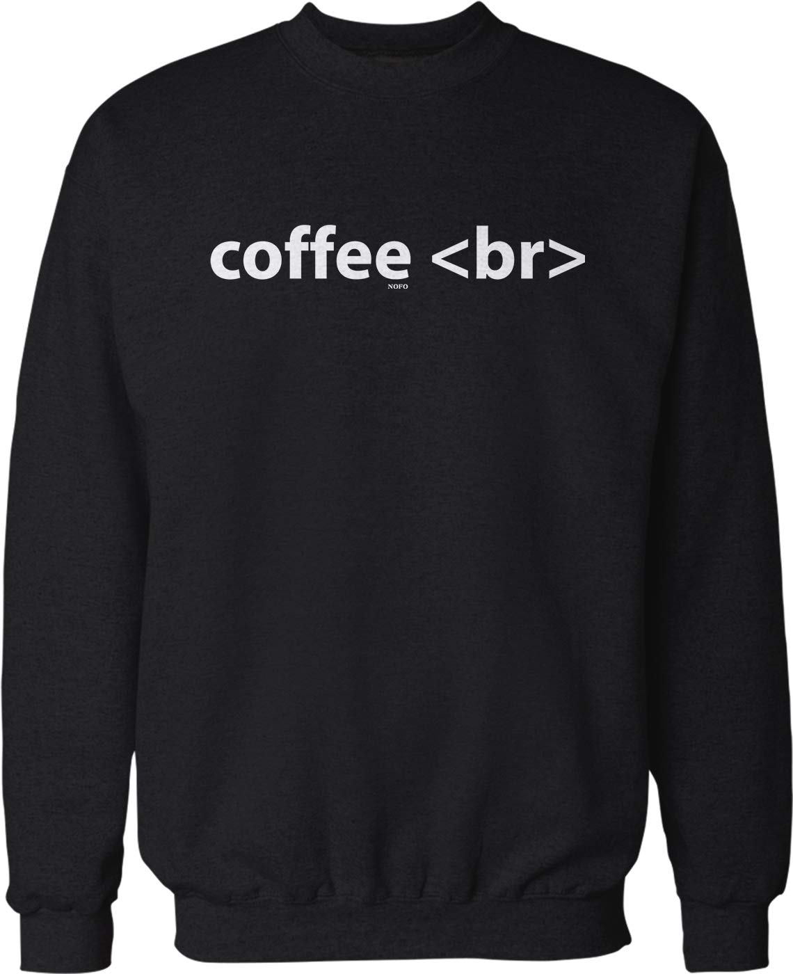 NOFO Clothing Co Coffee Crew Neck Sweatshirt
