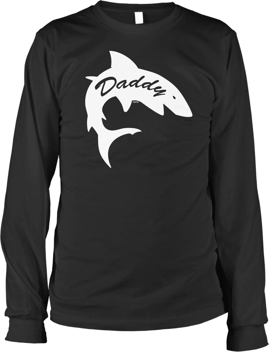NOFO Clothing Co Daddy Shark Men's Long Sleeve Shirt