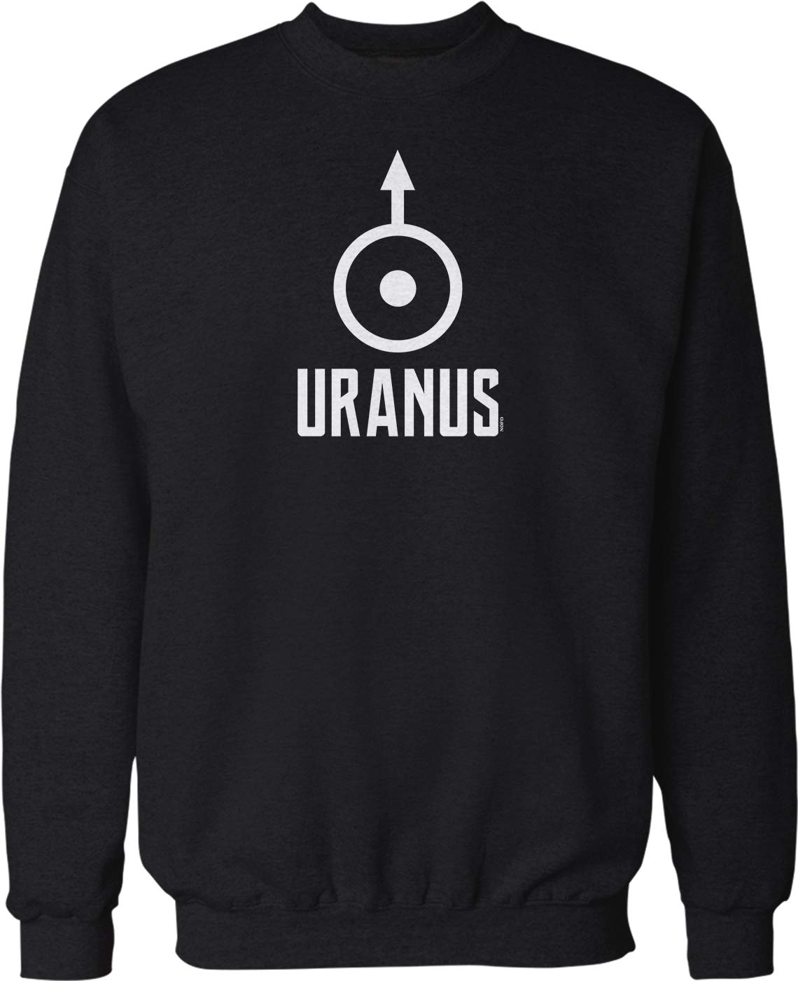 NOFO Clothing Co Uranus Astrology Symbol Crew Neck Sweatshirt