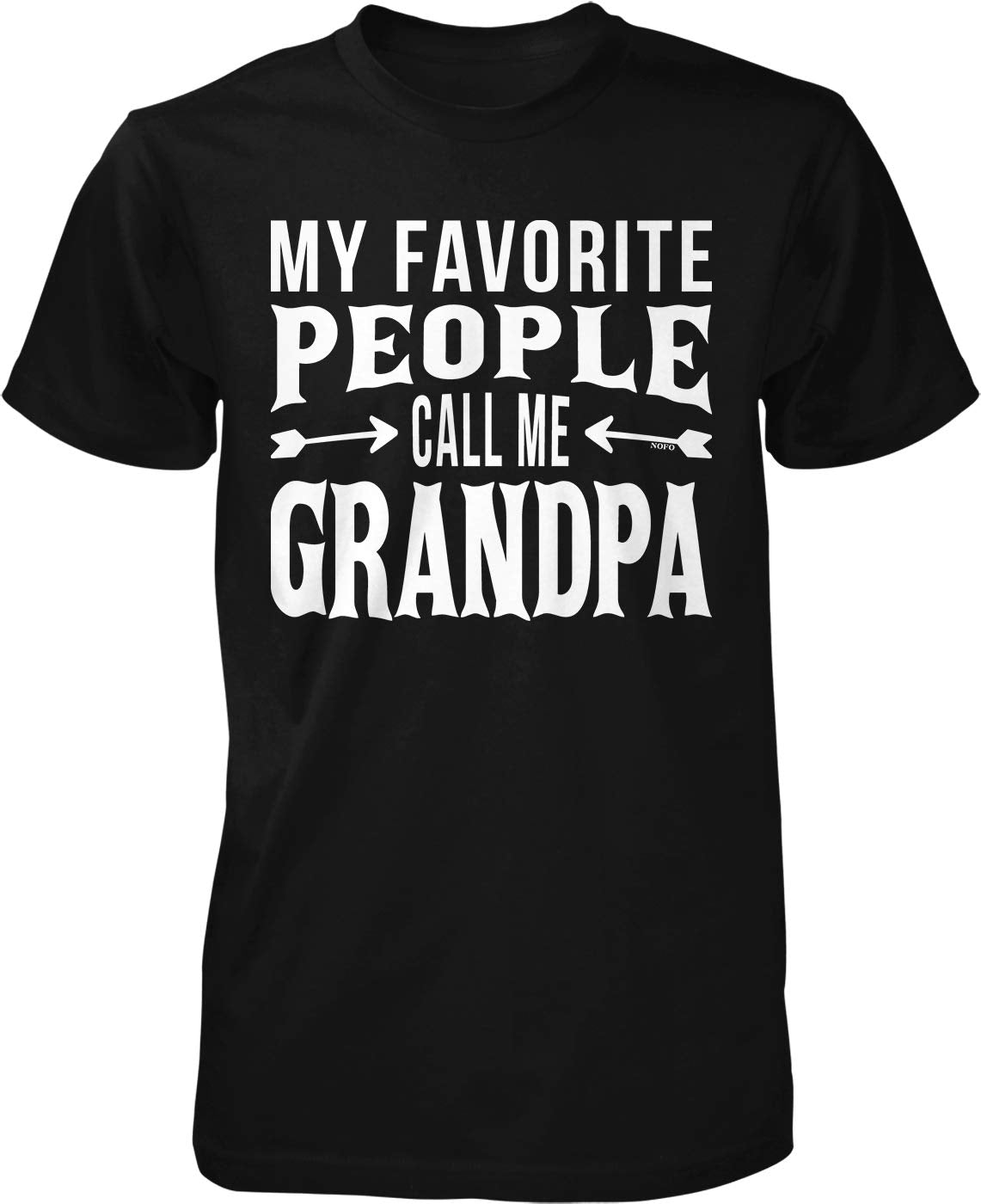 NOFO Clothing Co My Favorite People Call Me Grandpa Men's T-Shirt