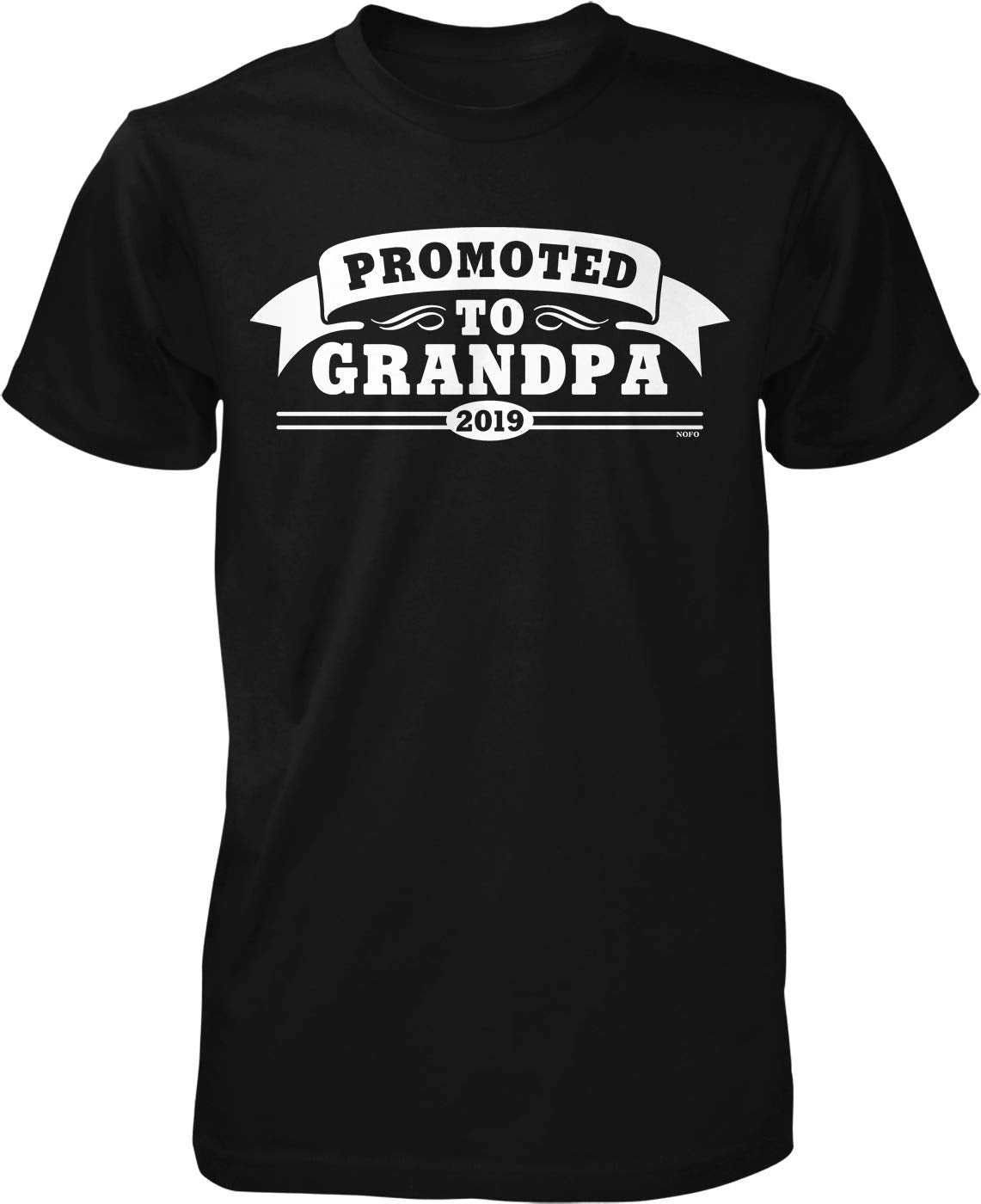 NOFO Clothing Co Promoted to Grandpa 2019 Men's T-Shirt