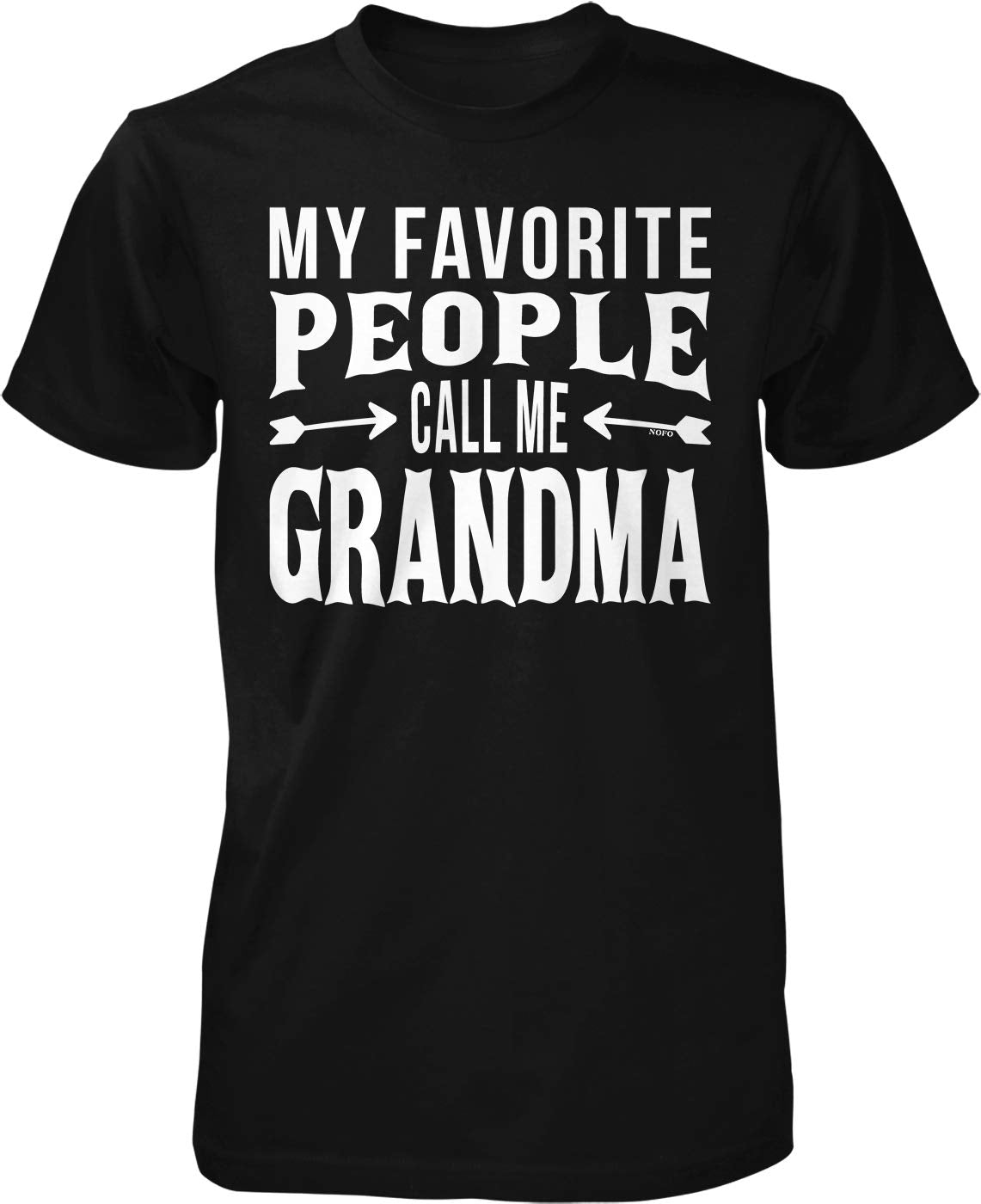 NOFO Clothing Co My Favorite People Call Me Grandma Men's T-Shirt