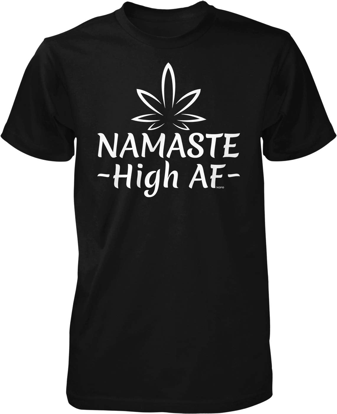 NOFO Clothing Co Namaste, High AF Men's T-Shirt