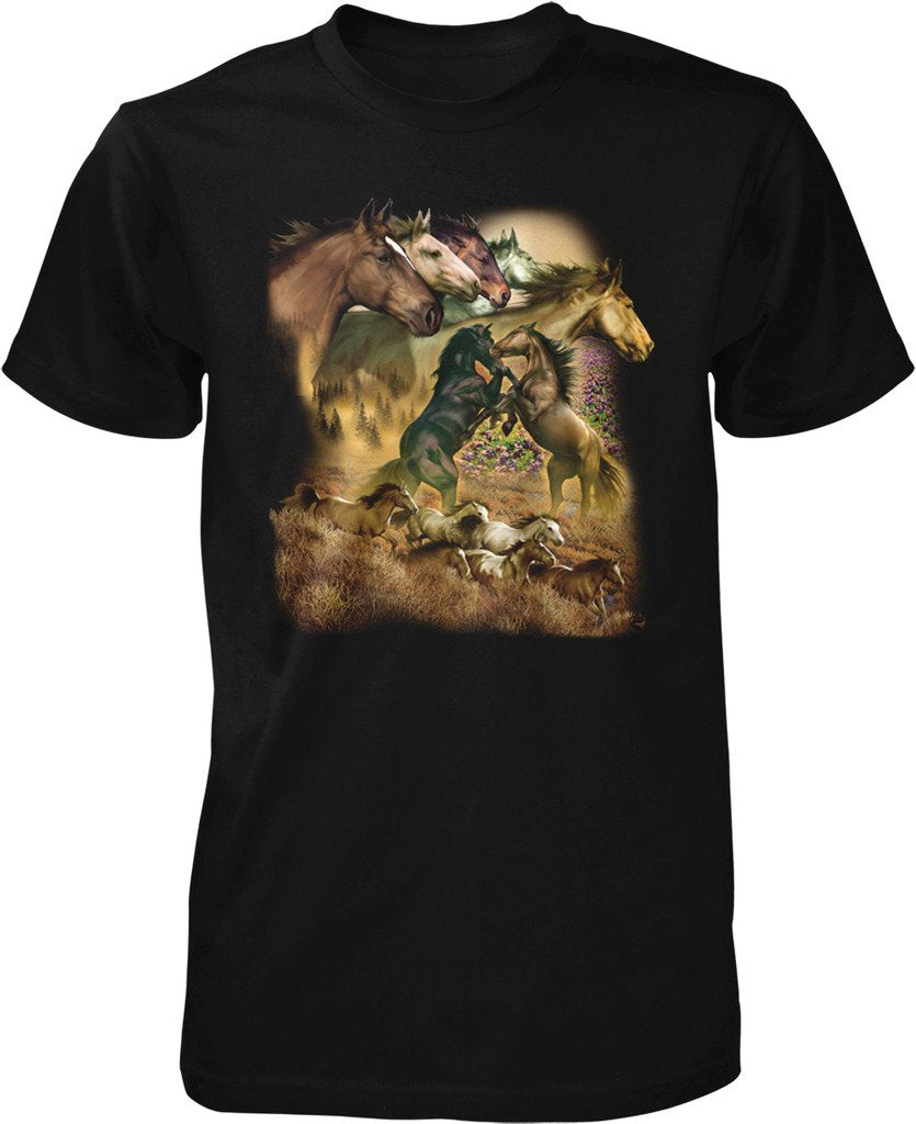 NOFO Clothing Co Wild Horses Men's T-Shirt