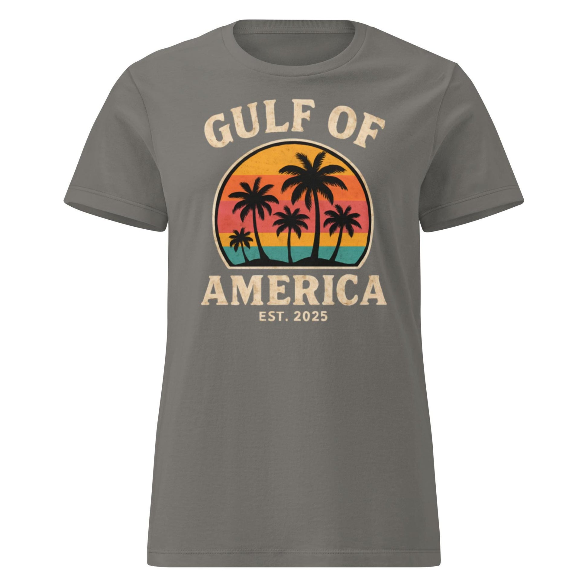 gulf of america est. 2025 maga Women’s basic softstyle t-shirt