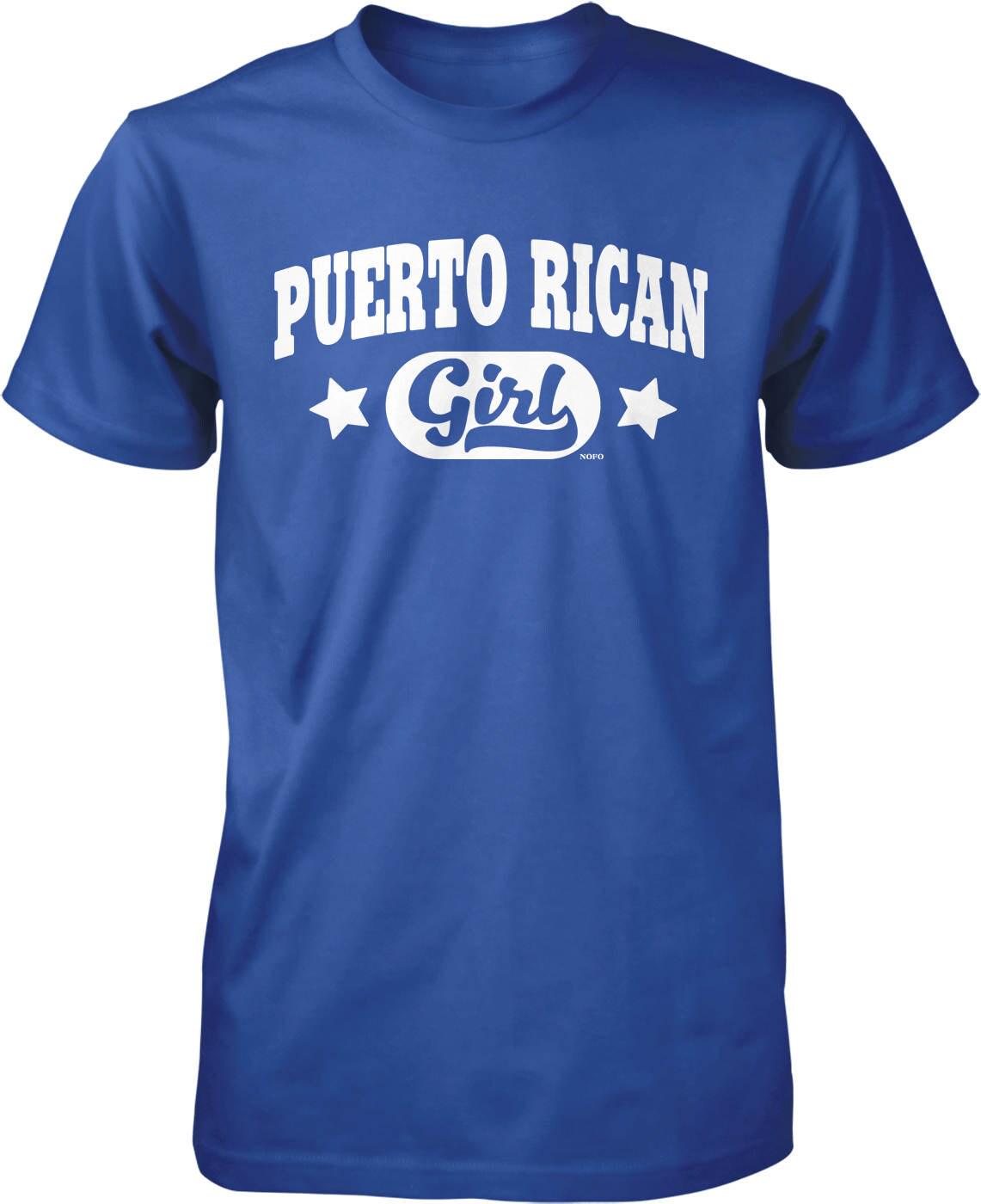 Puerto Rican Girl T-Shirt – Boricua Pride Shirt | Durable Cotton Casual Tee