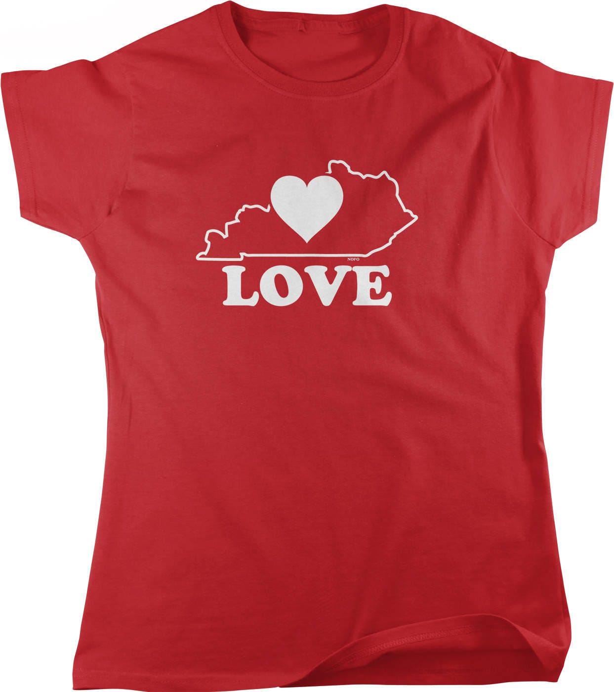 Kentucky Women's T-Shirt – Soft Cotton Tee | Bluegrass State Shirt, Casual Everyday Wear