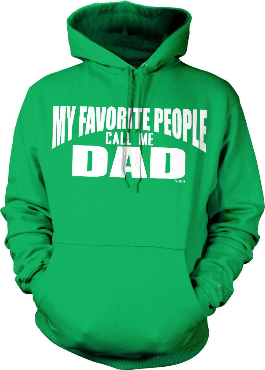 Dad Hooded Sweatshirt – Cozy Pouch Pocket Hoodie with Double Ply Hood, Durable Cotton Blend