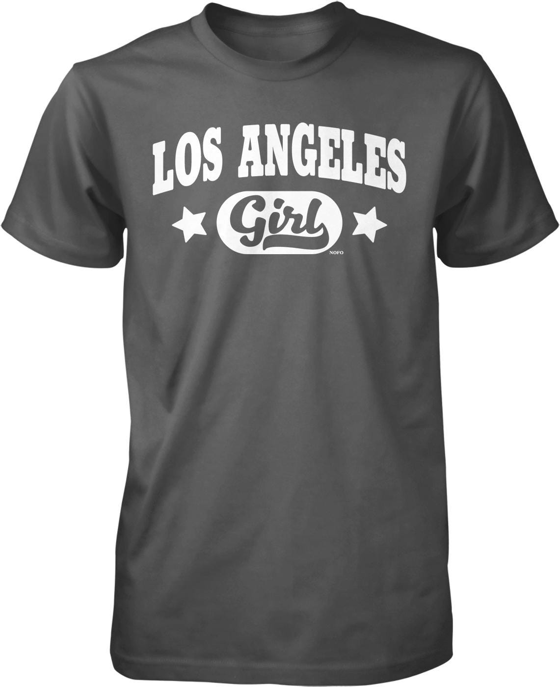 A black t-shirt with white text and graphics printed on it.