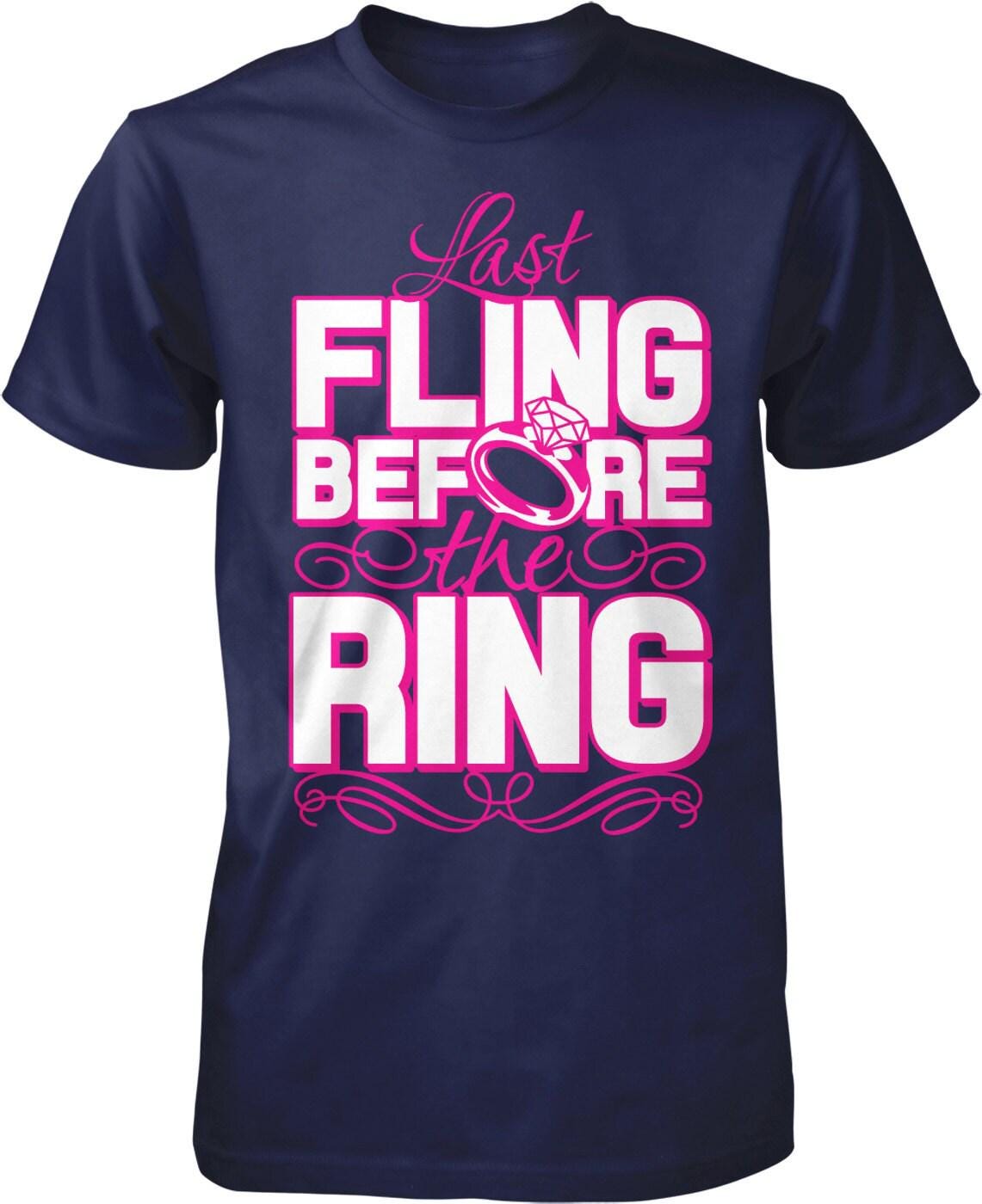 Bachelor Party T-Shirt – Last Fling Shirt | Soft Cotton Fabric, Durable Men's Tee