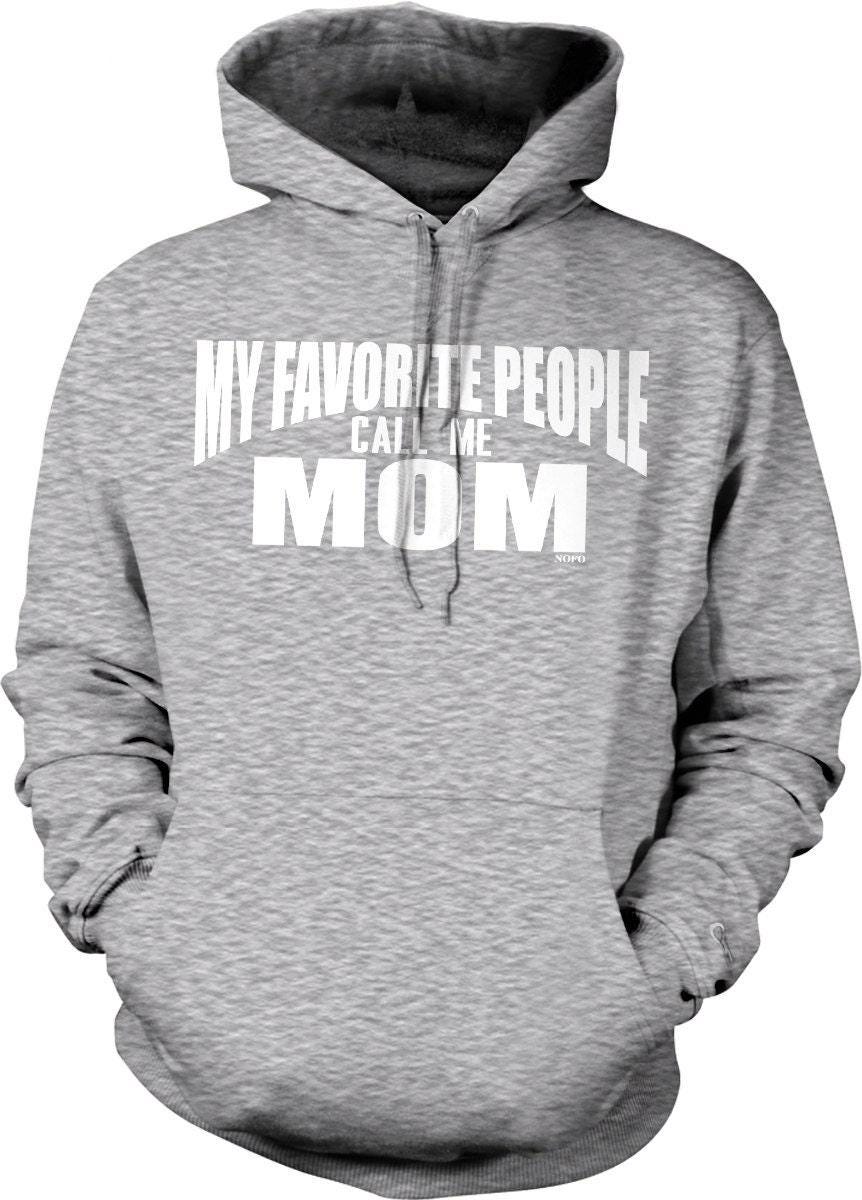 Mom Hooded Sweatshirt – Cozy Pouch Pocket Hoodie | Soft Cotton Polyester Blend