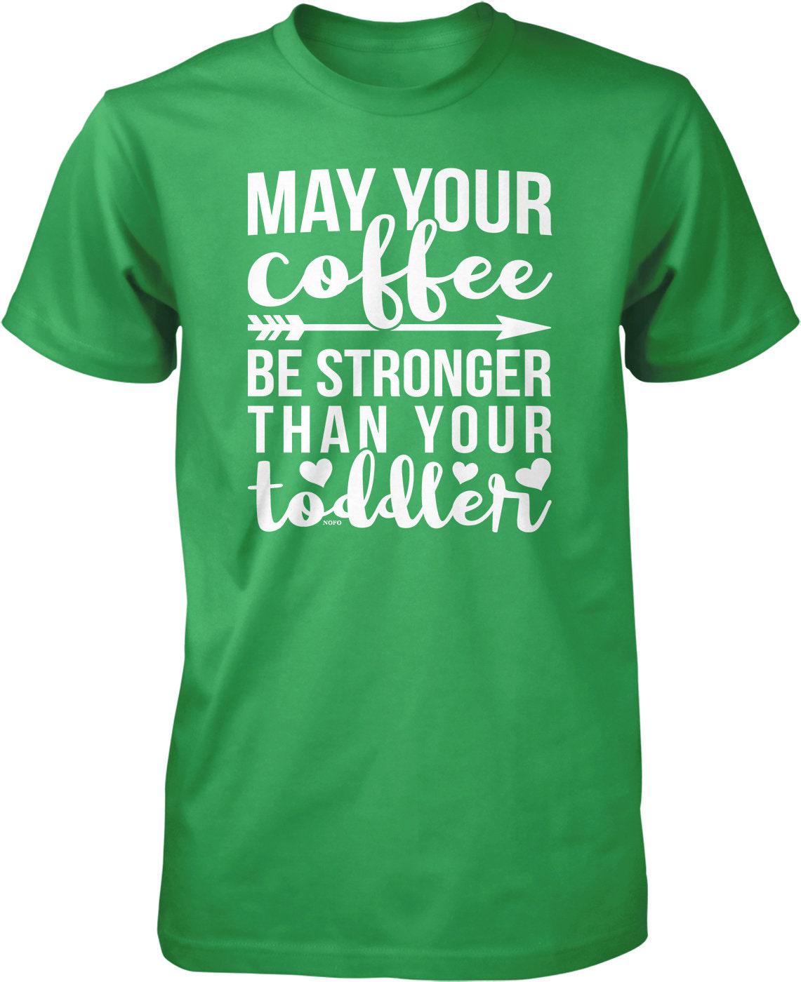 Men's Coffee T-Shirt - Funny Mom and Dad Shirt | Durable Pre Shrunk Cotton Tee