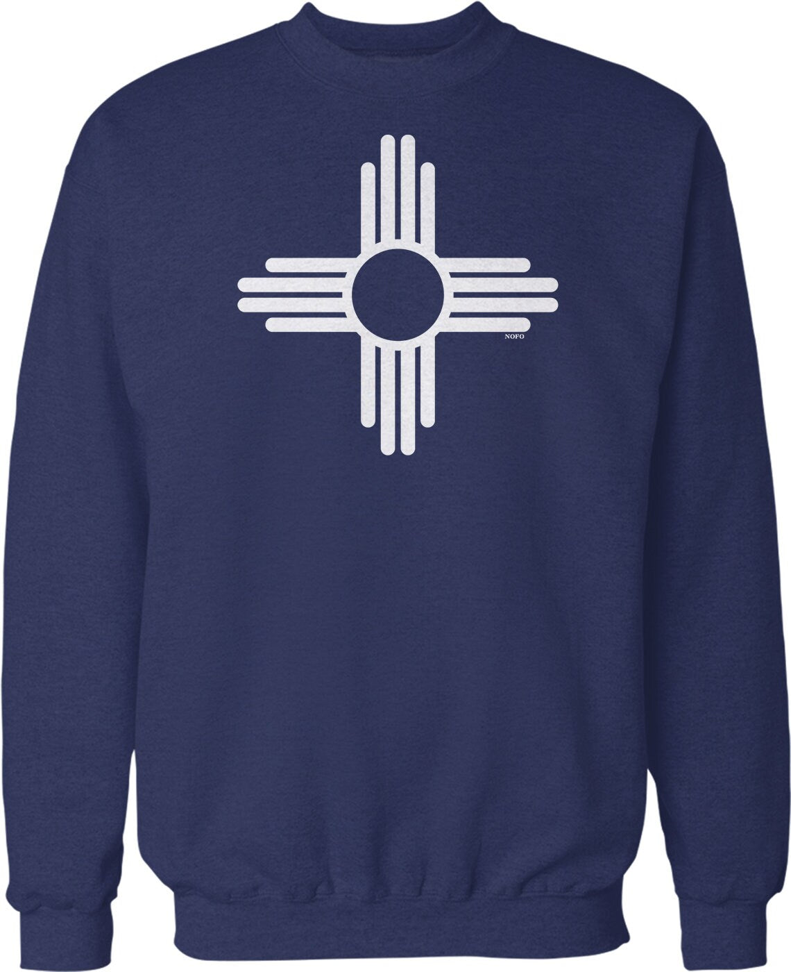 Zia Sun Sweatshirt – Unisex Crew Neck Hoodie With Pouch Pocket & Durable Fabric