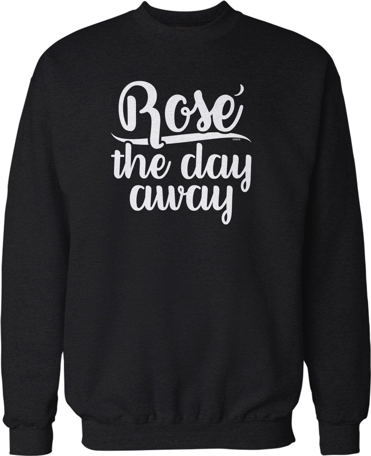 NOFO Clothing Co Rose The Day Away Crew Neck Sweatshirt