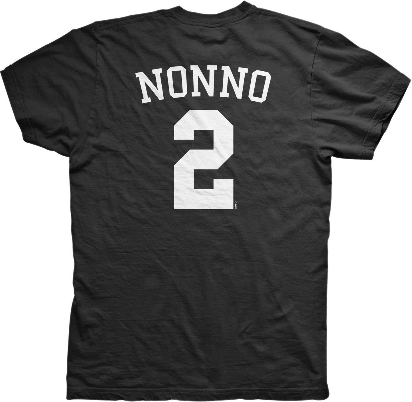 NOFO Clothing Co Back Print, Nonno 2, Jersey Number Design Men's T-Shirt