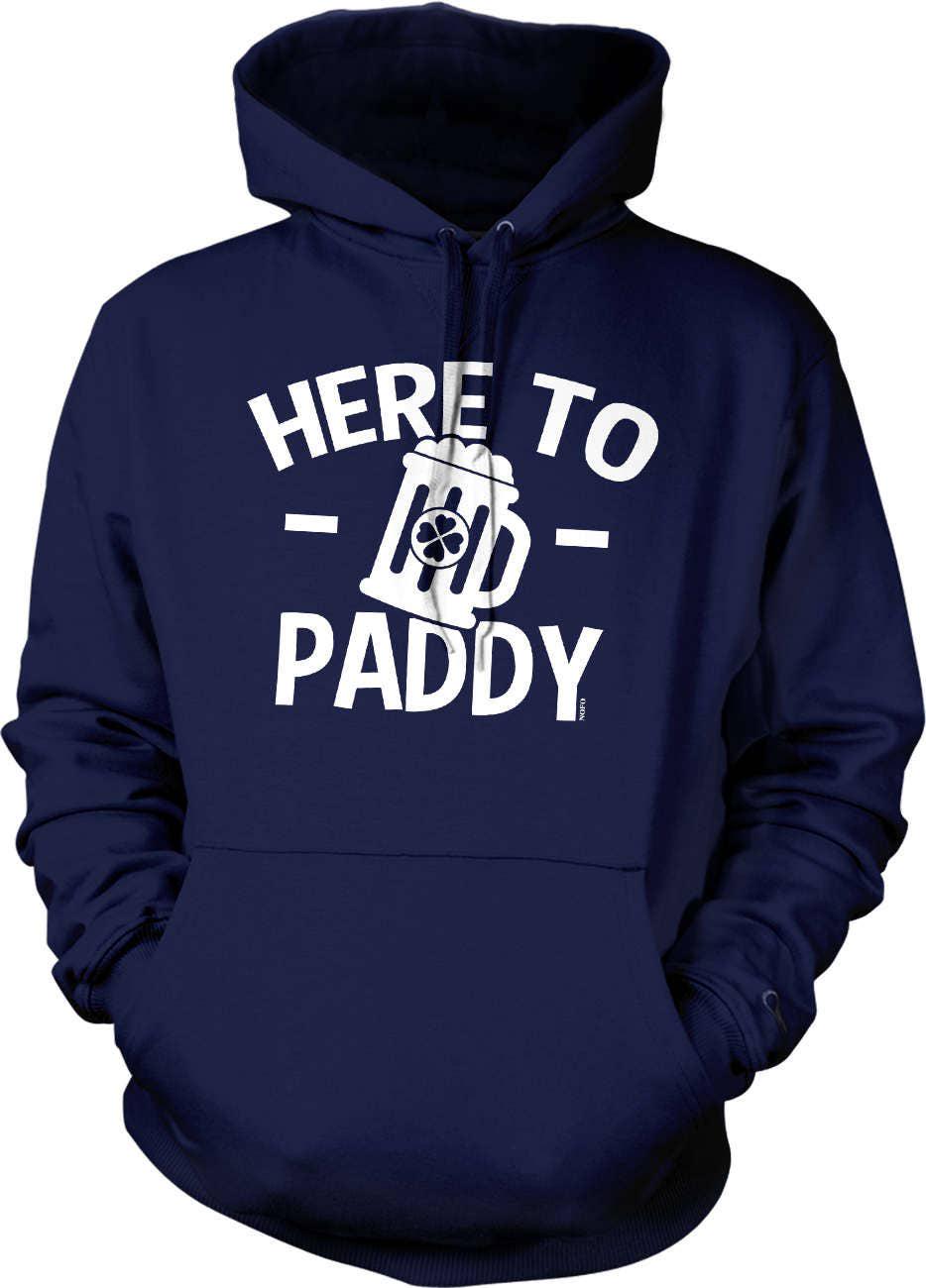 St Pat's Day Sweatshirt – Cozy Hooded Sweatshirt with Pouch Pocket & Double Ply Hood