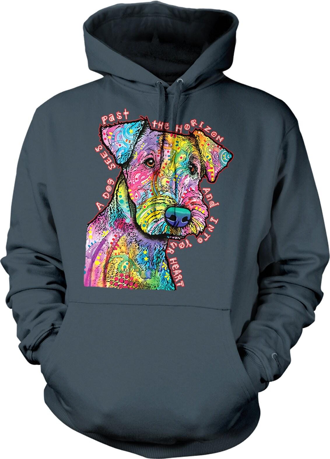 Dog Hooded Sweatshirt – Pouch Pocket Hoodie With Double Ply Hood, Soft Cotton Blend