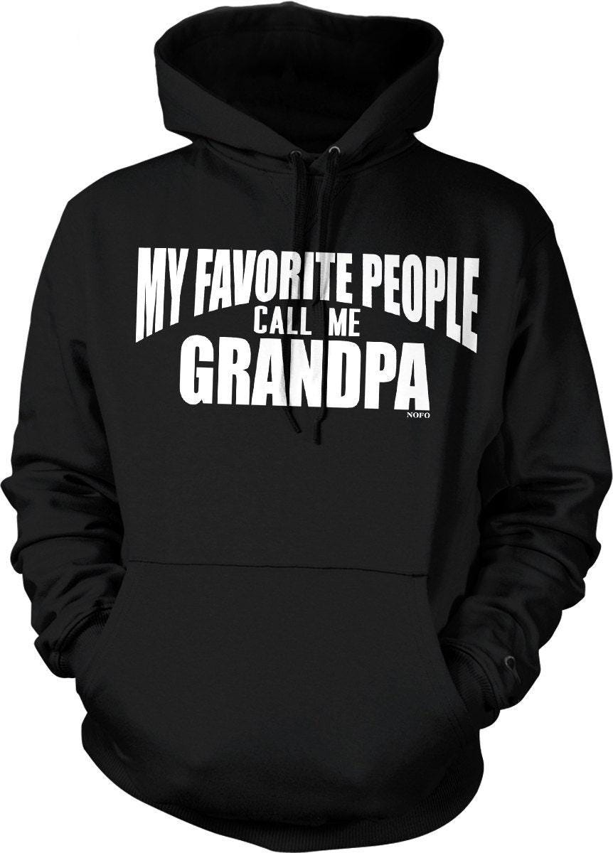 Grandpa Hooded Sweatshirt – Cozy Pouch Pocket Hoodie | Warm Winter Clothing