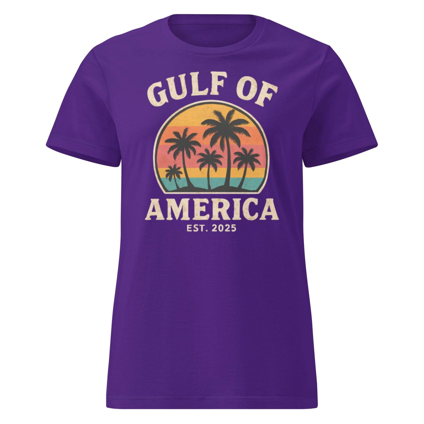 gulf of america est. 2025 maga Women’s basic softstyle t-shirt