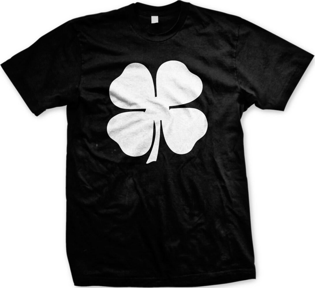 Irish Shamrock T-Shirt – Four Leaf Clover Shirt | Comfortable Fit Tee