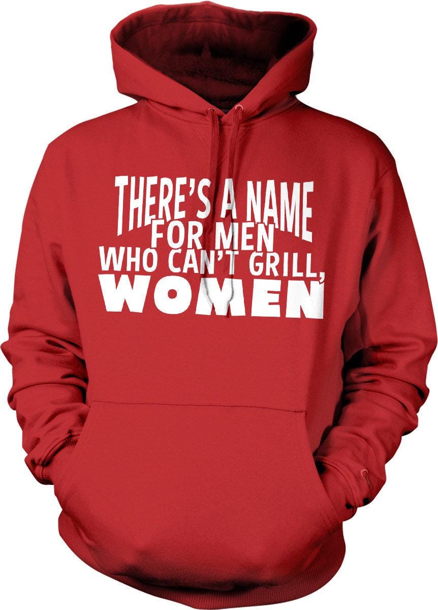 Unisex Grilling Hooded Sweatshirt – Casual Hoodie With Pouch Pocket & Double Ply Hood