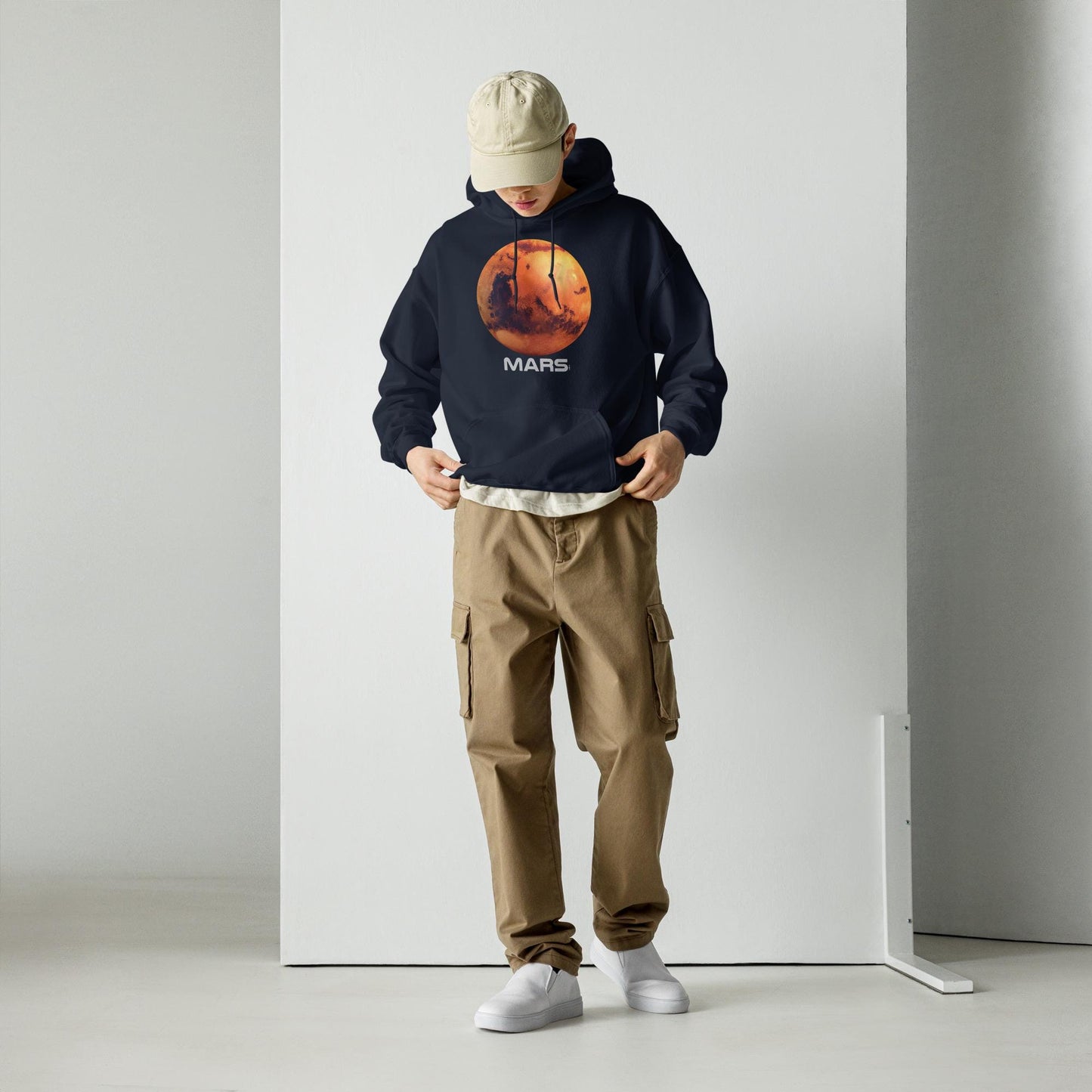 Planet Mars Unisex Hoodie