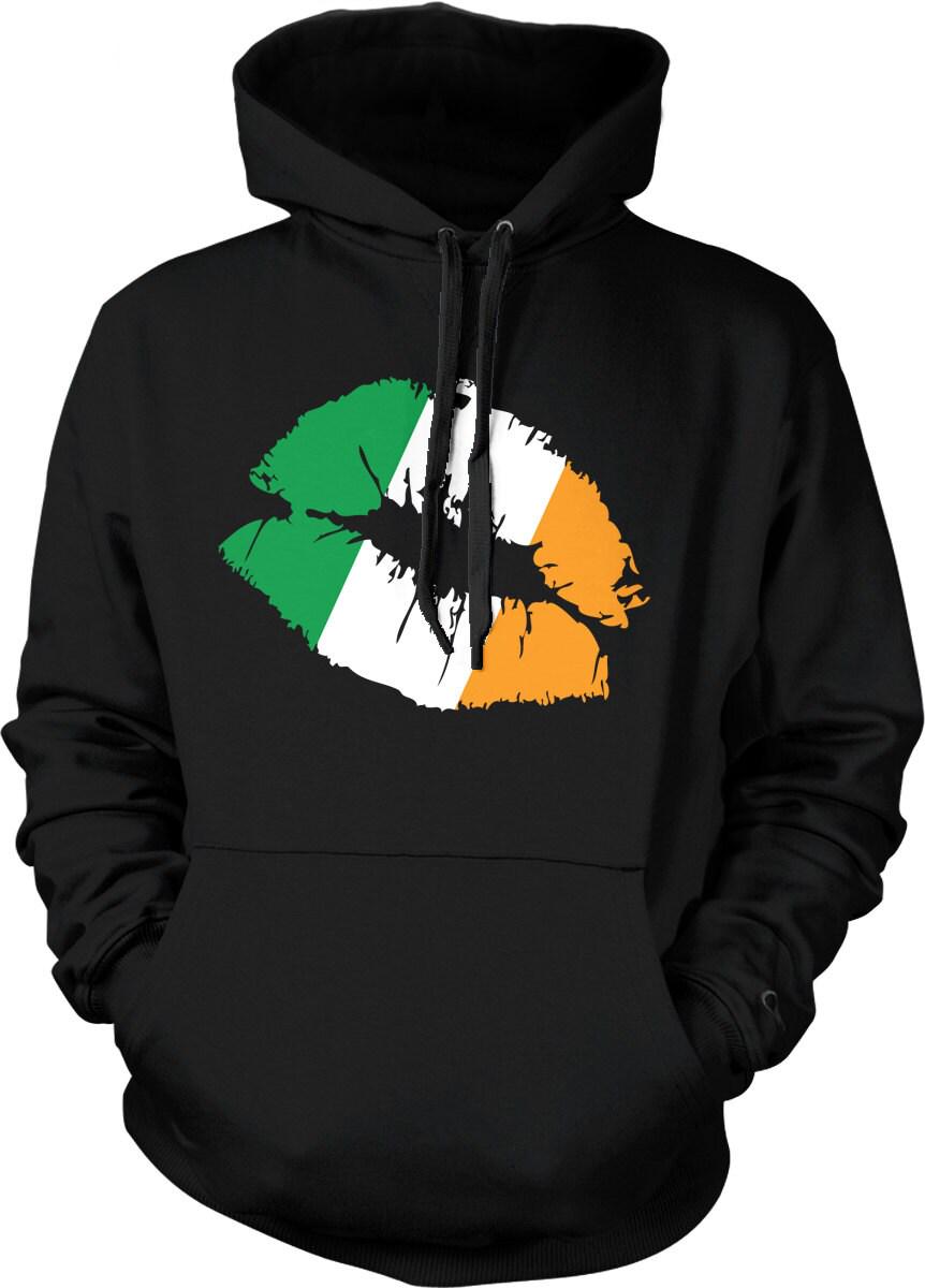 St Patricks Day Hoodie, Cozy Irish Shamrock Sweatshirt With Pouch Pocket