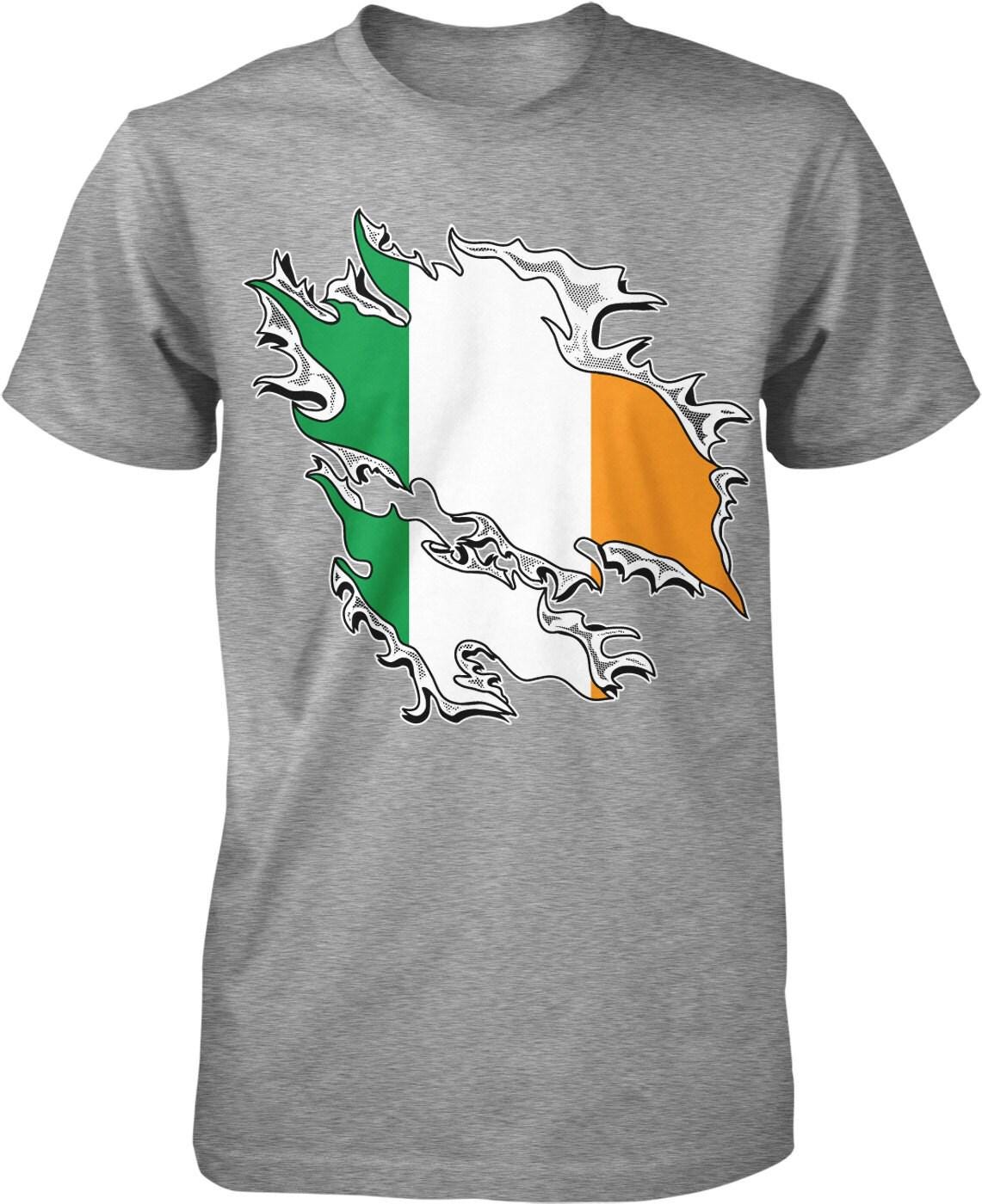 Irish Pride T-Shirt - St. Patrick's Day Tee | Irish Flag Apparel | Shamrock Lucky Charm