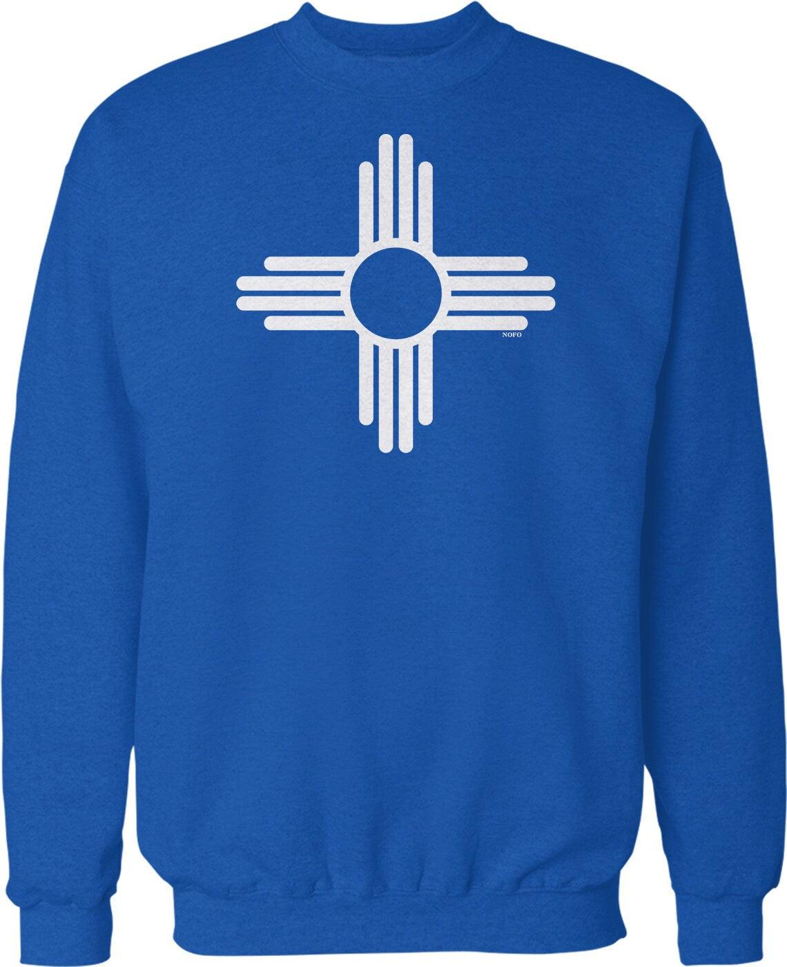 Zia Sun Sweatshirt – Unisex Crew Neck Hoodie With Pouch Pocket & Durable Fabric