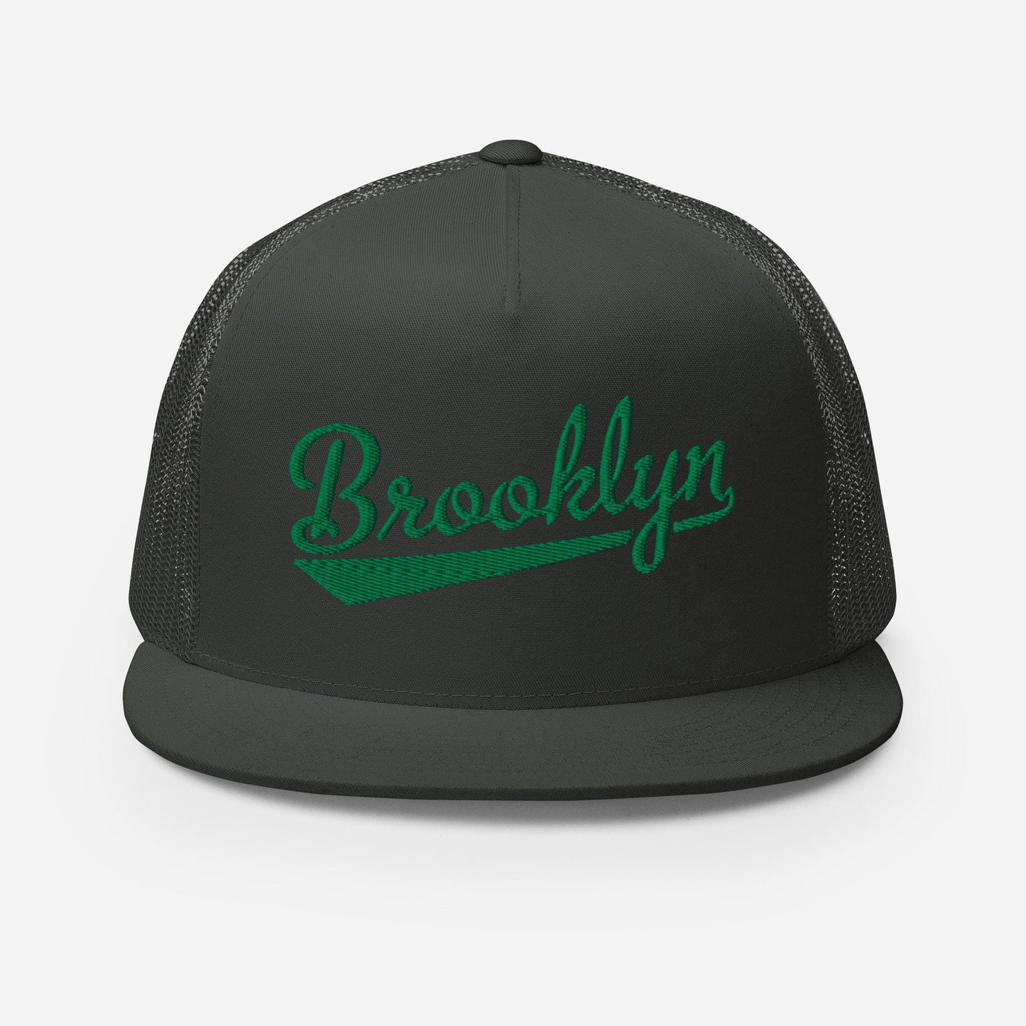 A black baseball cap with a mesh panel on the side.