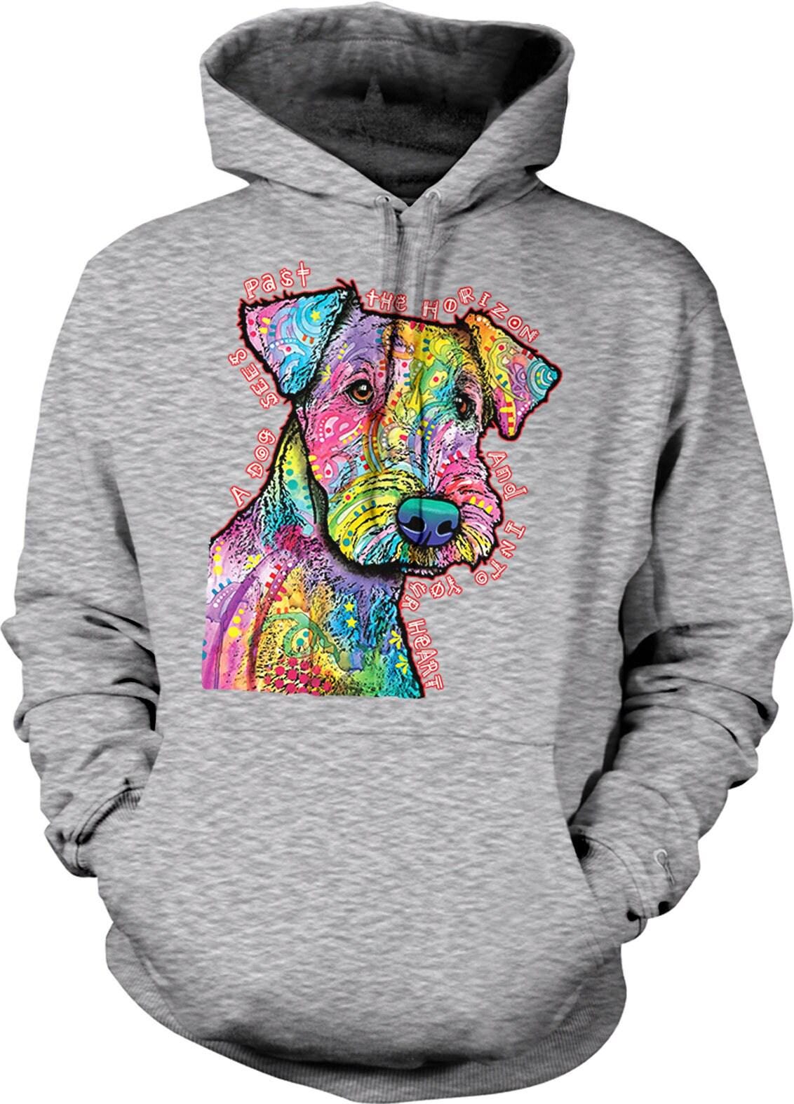 Dog Hooded Sweatshirt – Pouch Pocket Hoodie With Double Ply Hood, Soft Cotton Blend