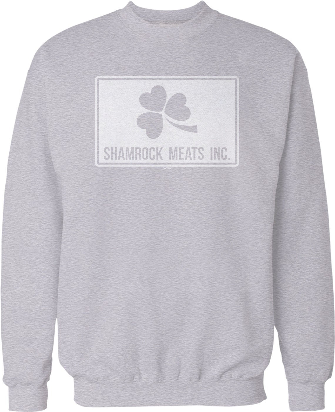 Shamrock Meats Inc Crew Neck Sweatshirt - Authentic Philly Pride Apparel | Classic Boxing Style