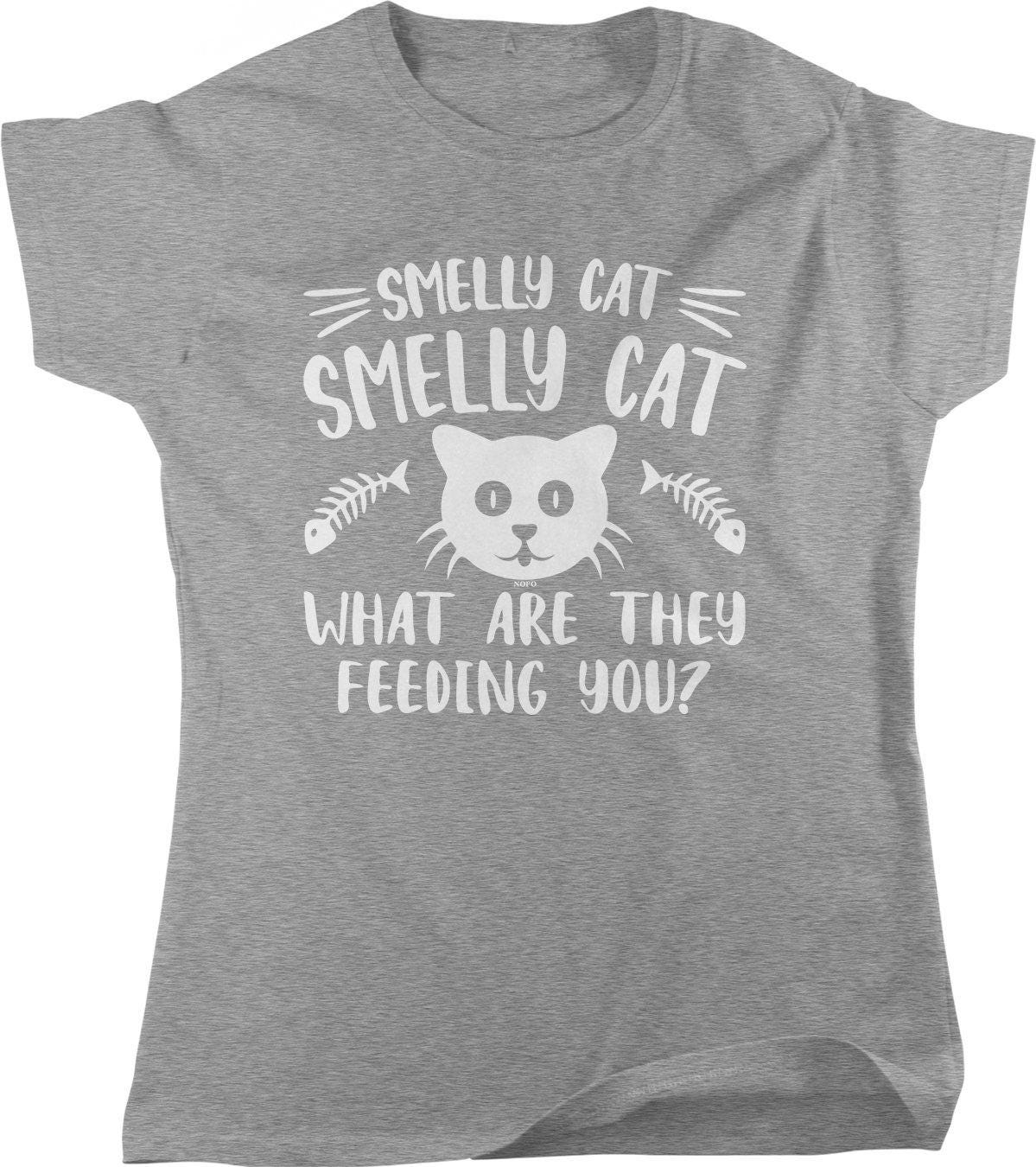 Smelly Cat T-shirt - Women's Cotton Tee | Iconic TV Sitcom Apparel, Pre-Shrunk Cotton