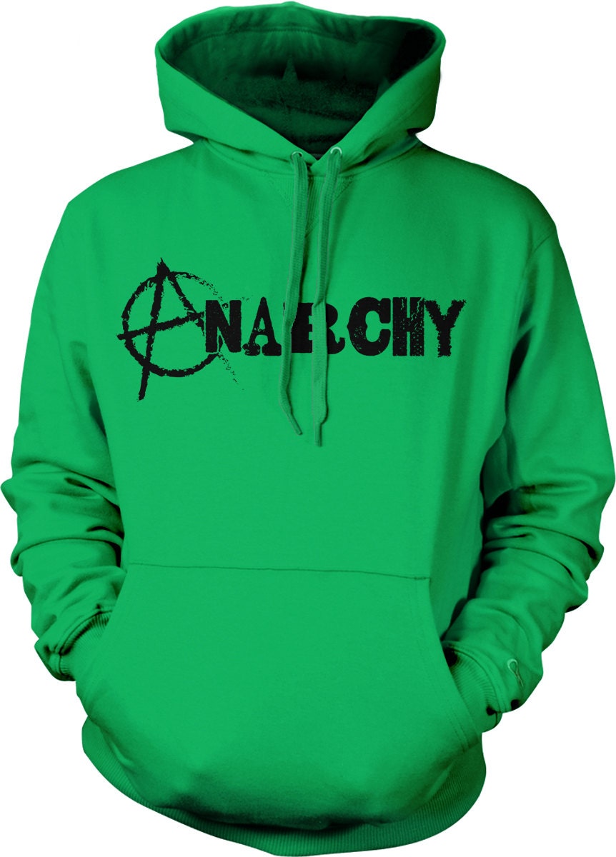 Political Philosophy Hoodie - Anarchy Sweatshirt With Pouch Pocket & Durable Casual Wear