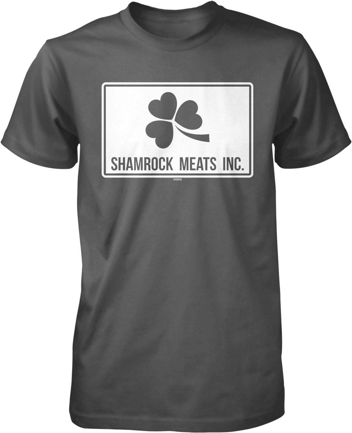 Men's T-Shirt | Shamrock Meats Inc Durable Philly Culture Shirt - Cotton Tee