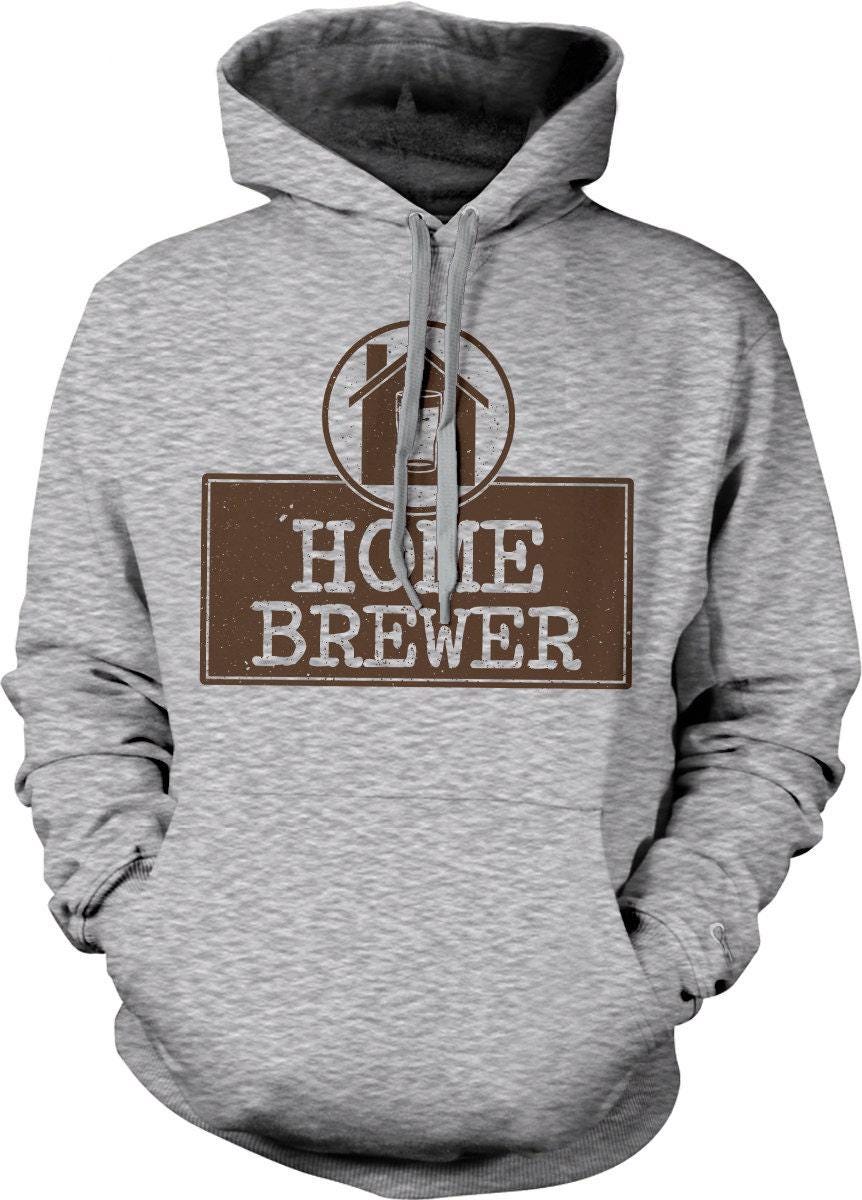 Home Brewer Sweatshirt – Comfortable Craft Brewer Hoodie with Pouch Pocket