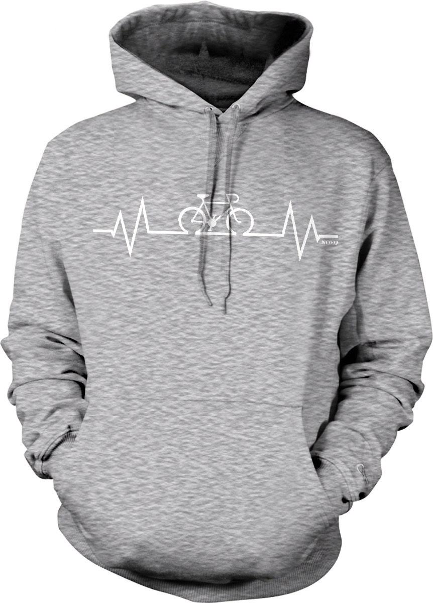 Cycling Hooded Sweatshirt – Durable Bike Hoodie With Double-Ply Hooded Design